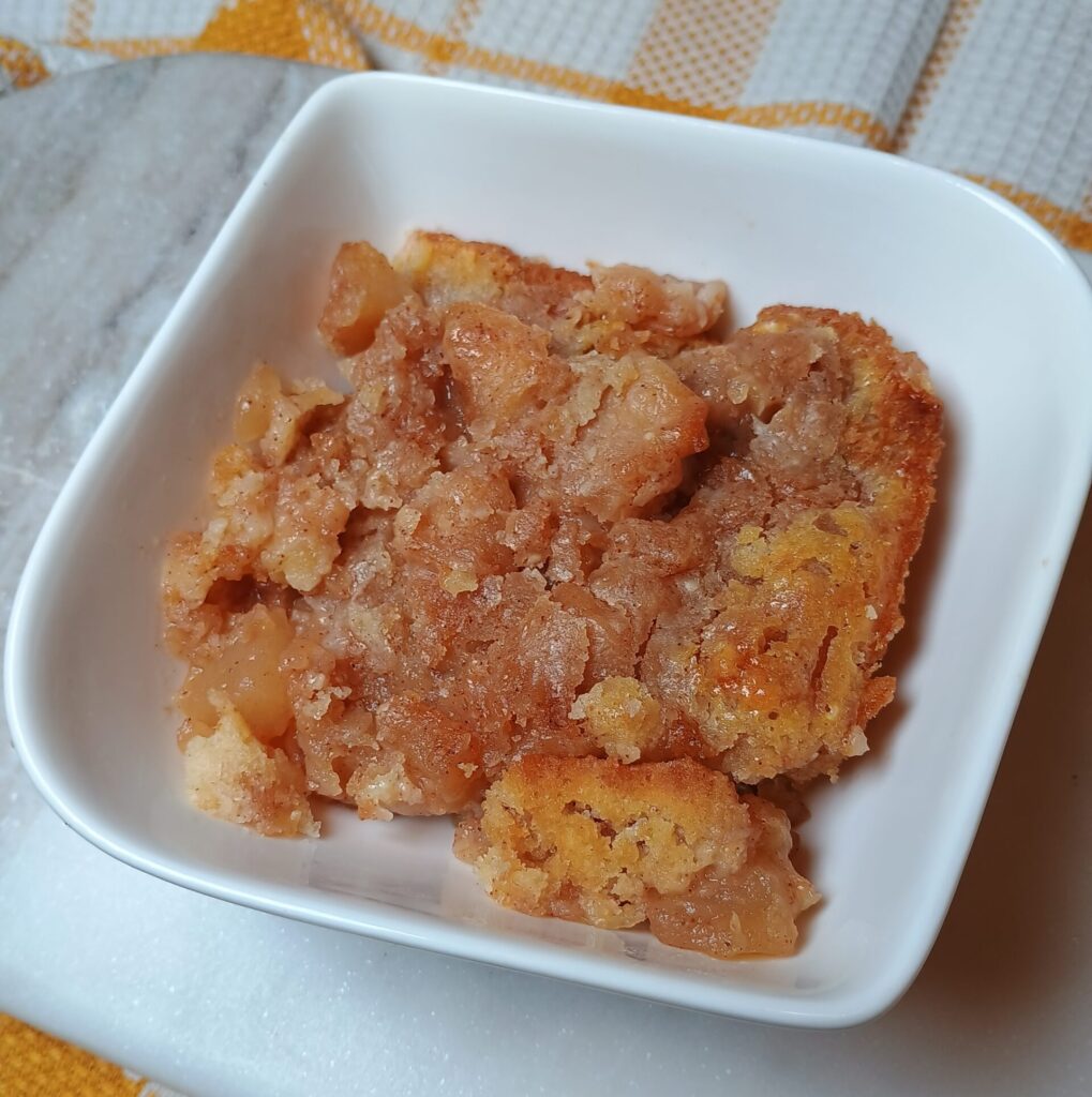 Apple Dump Cobbler