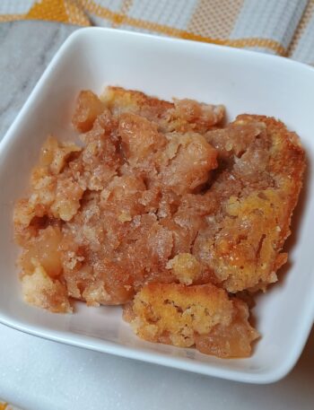 Apple Dump Cobbler